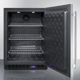Summit 24" Wide Built-In All-Freezer - Stainless Steel (SCFF53BSS)