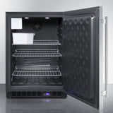 SUMMIT 24" Wide Built-In All-Freezer With Icemaker - Other (SCFF53BSSIM)
