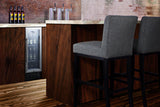 SUMMIT  12" Wide Beverage Center - Black (SCR1225B)