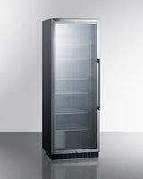 SUMMIT  24" Wide Beverage Center - Black (SCR1401LH)