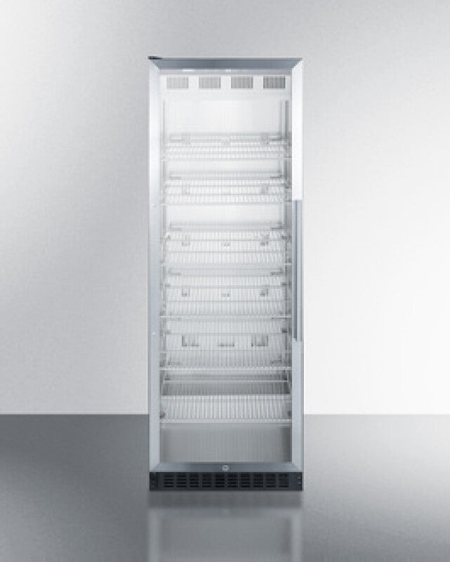 Summit 24" Wide Beverage Center - Glass (SCR1401LH)