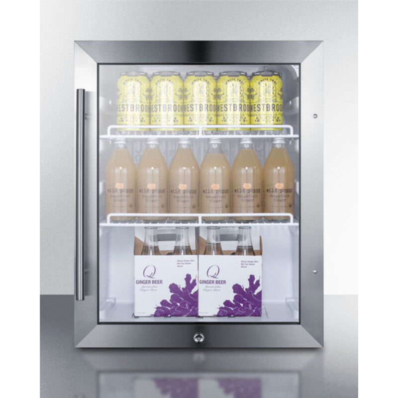 Accucold Compact Beverage Center - Black (SCR314L)