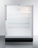 Summit  24" Wide Built-In Beverage Center, ADA Compliant - Black (SCR600BGLBITBADA)
