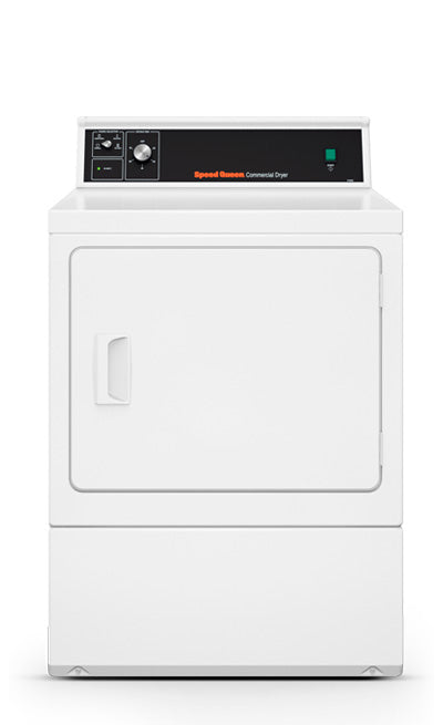 Speed Queen  120/240 V ELECTRIC Dryer with REAR Electronic Controls - PUSH TO START - White (SDEMNRGS173TW01)