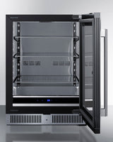 SUMMIT  24" Wide Built-In Beverage Center - Black (SDHG2443)