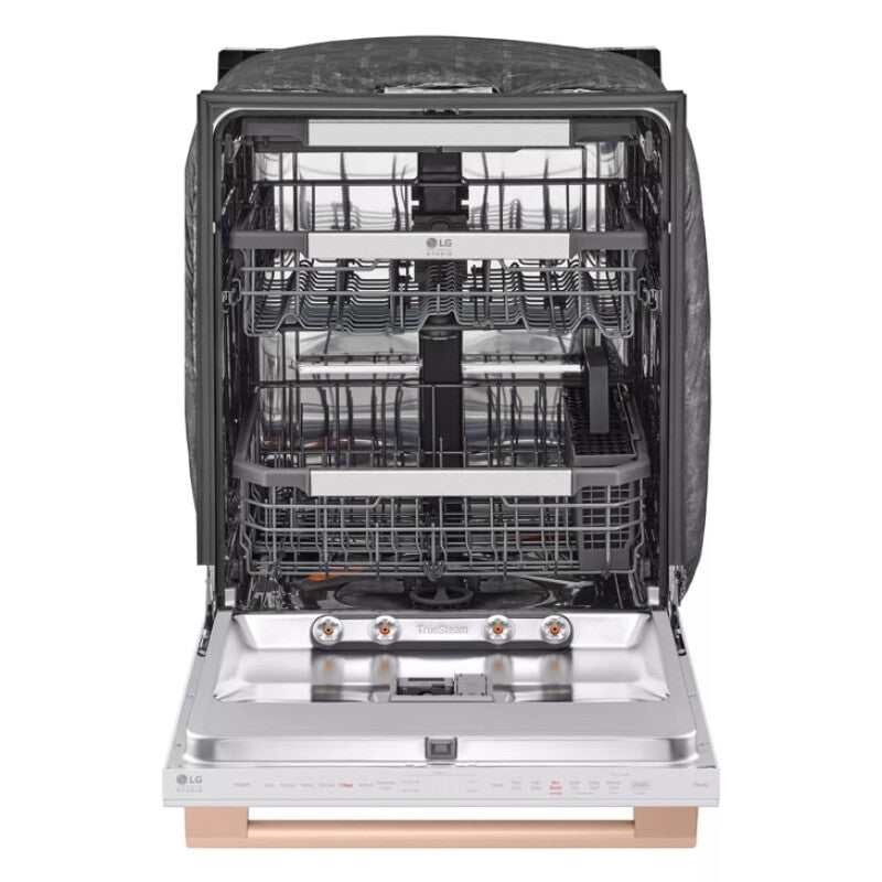 LG Studio LG STUDIO Smart Top Control Dishwasher with 1-Hour Wash & Dry, QuadWash® Pro, TrueSteam® and Dynamic Heat Dry™ - Essence White (SDWB24W3)