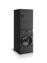 Speed Queen  SF7 Stacked Washer ? Electric Dryer with Pet Plus™ - Matte Black (SF7008BE)