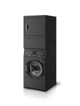 Speed Queen  SF7 Stacked Washer ? Electric Dryer with Pet Plus™ - Matte Black (SF7008BE)