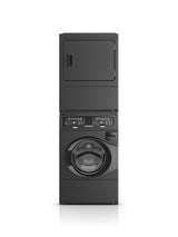Speed Queen  SF7 Stacked Washer ? Gas Dryer with Pet Plus™ - Matte Black (SF7008BG)