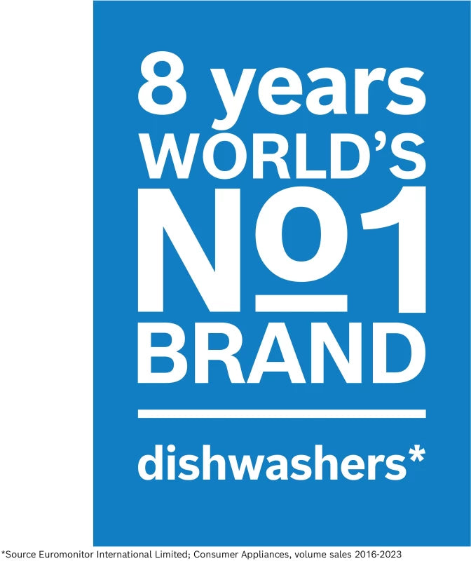 BOSCH  300 Series Dishwasher 24'' - Stainless Steel (SGE53C55UC)