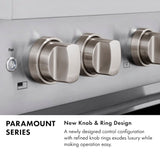 ZLINE  36 In. 5.2 Cu. Ft. Paramount Gas Range With 6 Burner Cooktop And Convection Gas Oven In Stainless Steel - Stainless Steel (SGR36)