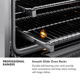 ZLINE  36 In. 5.2 Cu. Ft. Paramount Gas Range With 6 Burner Cooktop And Convection Gas Oven In Stainless Steel - Stainless Steel (SGR36)