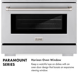 ZLINE  36in. 5.2 cu. ft. 6 Burner Gas Range with Convection Gas Oven in Stainless Steel - Stainless Steel (SGR36)