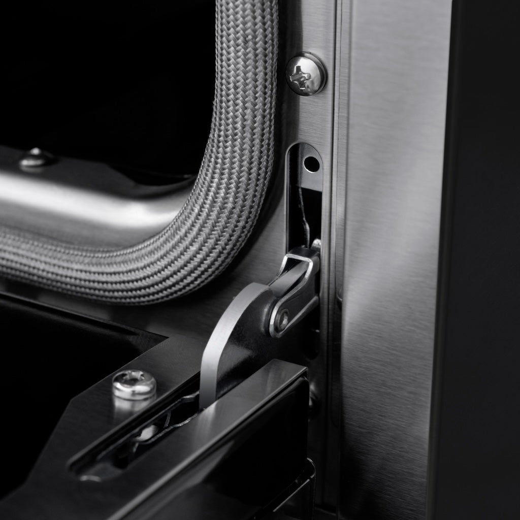 ZLINE AutographEdition 36 in. 5.2 cu. ft. 6 Burner Gas Range with Convection Gas Oven in Black Stainless Steel and Champagne Bronze Accents - Black Stainless Steel (SGRBZ36CB)