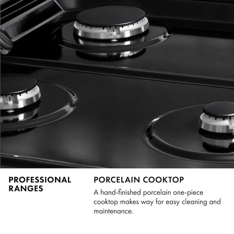 ZLINE  Autograph Edition 36 In. 5.2 Cu. Ft. Paramount Gas Range With 6 Burner Cooktop And Convection Gas Oven In Stainless Steel And Champagne Bronze Accents - Stainless Steel (SGRZ36CB)