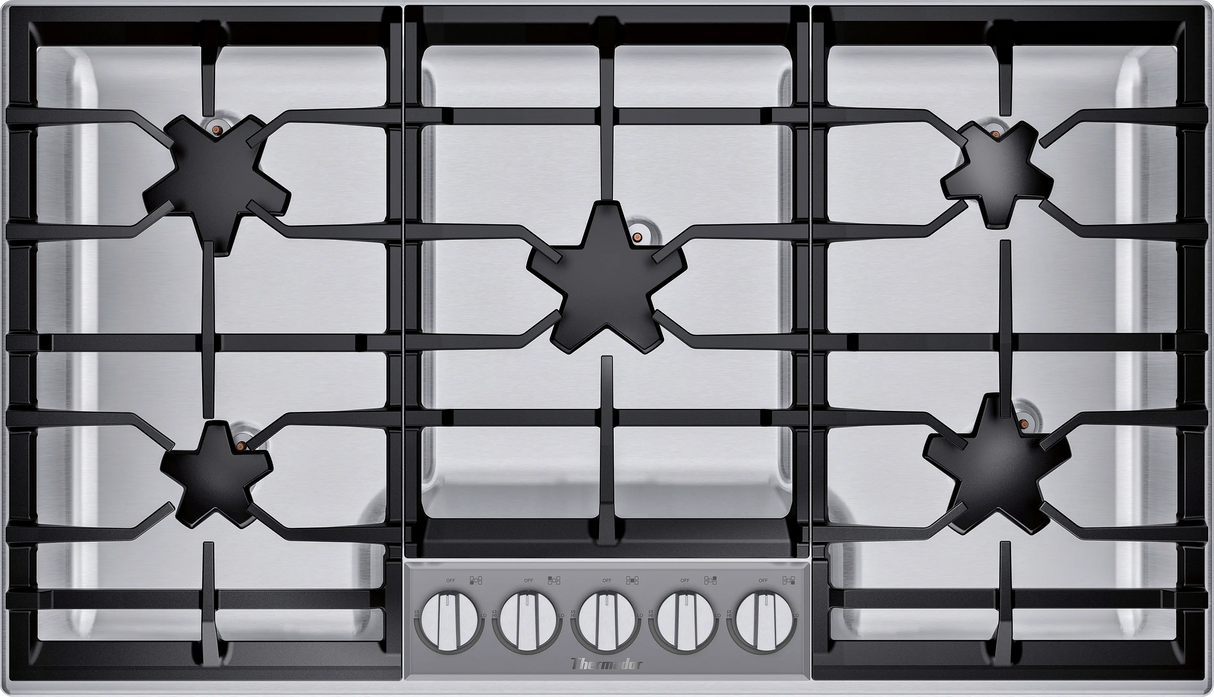 THERMADOR  Masterpiece® Gas Cooktop 36'' - Stainless Steel (SGSP365TS)