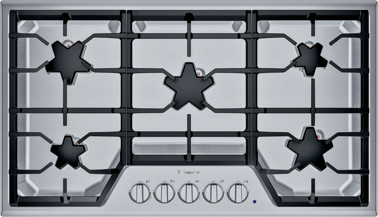 THERMADOR  Masterpiece® Gas Cooktop 36'' - Stainless Steel (SGSX365TS)
