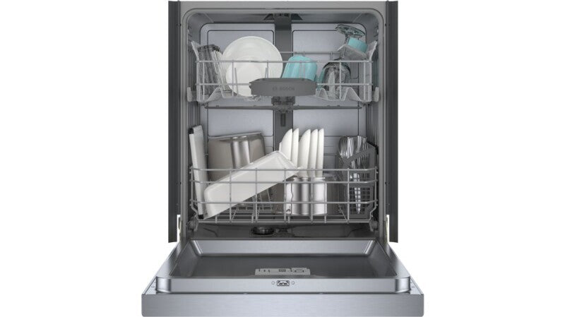BOSCH 100 Series Dishwasher  24'' Stainless steel SHE3AEE5N - Stainless Steel Anti-fingerprint (SHE3AEE5N)
