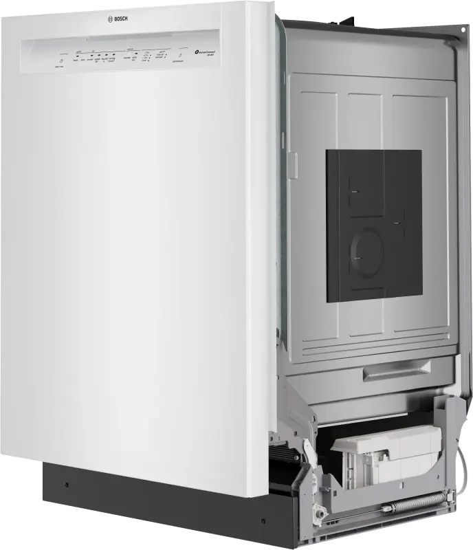 BOSCH  300 Series Dishwasher 24'' White - White (SHE43DM2N)