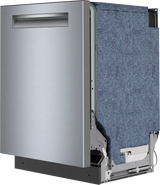 BOSCH  24" Pocket Handle 500 Series Dishwasher - Stainless (SHP65DM5N)