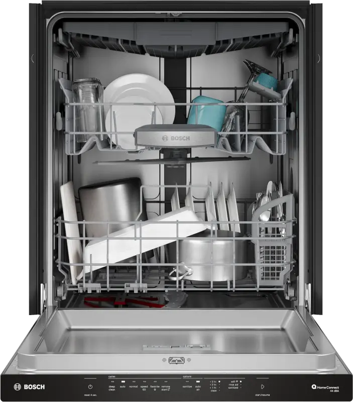 BOSCH  24" Pocket Handle 500 Series Dishwasher - Stainless (SHP65DM5N)