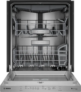 BOSCH  24" Pocket Handle Dishwasher - Stainless Steel Anti-fingerprint (SHP78DP5N)