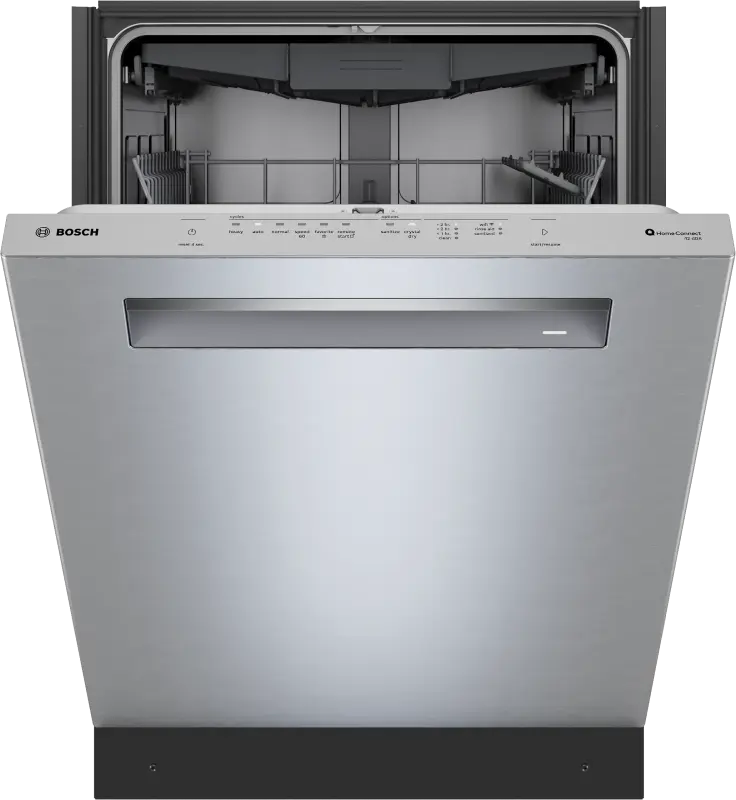 BOSCH  24" Pocket Handle Dishwasher - Stainless Steel Anti-fingerprint (SHP78DP5N)