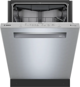 BOSCH  24" Pocket Handle Dishwasher - Stainless Steel Anti-fingerprint (SHP78DP5N)