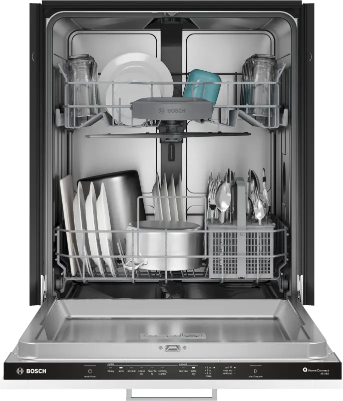 BOSCH  100 Series Built-in Dishwasher 24'' - Panel Ready (SHV41DB3N)