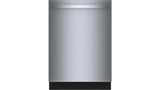 BOSCH 100 Premium Dishwasher  24'' Stainless steel SHX5AEM5N - Stainless Steel Anti-fingerprint (SHX5AEM5N)