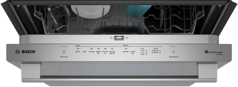 BOSCH  800 Standard Bar Handle - Stainless Steel Anti-fingerprint (SHX78DM5N)