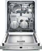 BOSCH 100 Series Dishwasher 24'' - Stainless Steel Anti-fingerprint (SHXM4AY55N)