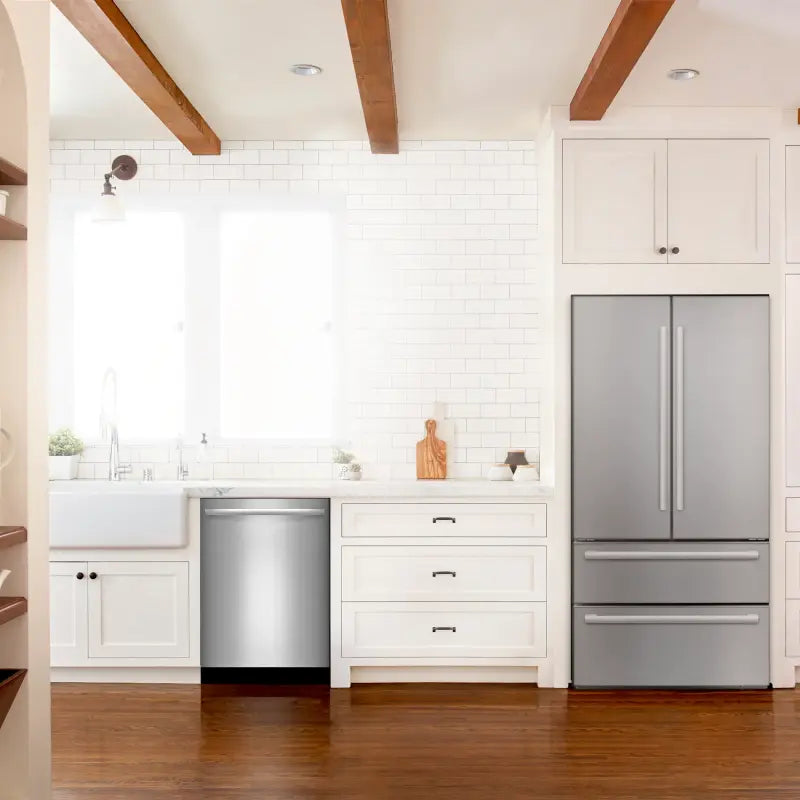 BOSCH 100 Series Dishwasher 24'' - Stainless Steel Anti-fingerprint (SHXM4AY55N)
