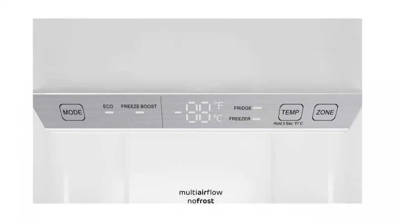 Sharp  24 In. Bottom-freezer Counter-depth Refrigerator - Stainless Steel (SJB1255GS)