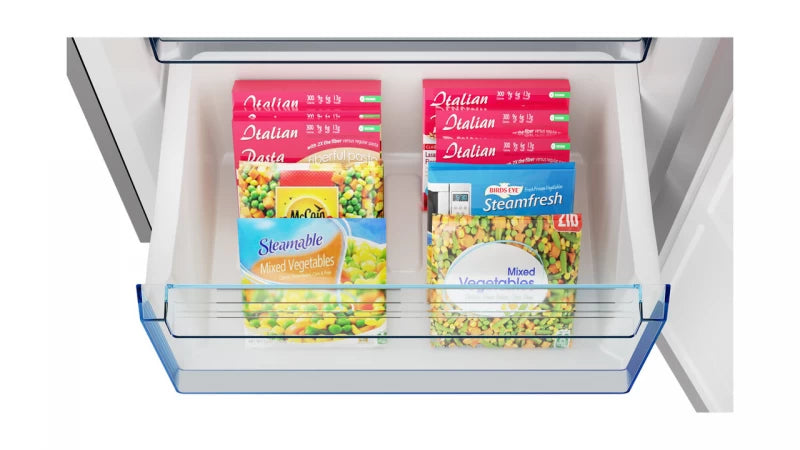 Sharp  24 In. Bottom-freezer Counter-depth Refrigerator - Stainless Steel (SJB1255GS)