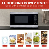 Sharp  0.9 Cu. Ft. 900w Stainless Steel Countertop Microwave Oven - Stainless Steel (SMC0962KS)