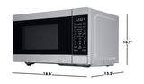 Sharp  0.9 Cu. Ft. 900w Stainless Steel Countertop Microwave Oven - Stainless Steel (SMC0962KS)