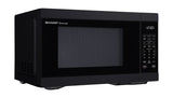 Sharp  1.1 Cu. Ft. 1000w Black Countertop Microwave Oven - Black (SMC1161KB)