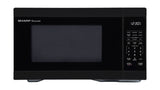Sharp 1.1 cu. ft. 1000W Black Countertop Microwave Oven - Black (SMC1161KB)