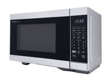 Sharp  1.1 Cu. Ft. 1000w Smart Stainless Steel Countertop Microwave Oven - Stainless Steel (SMC1169KS)