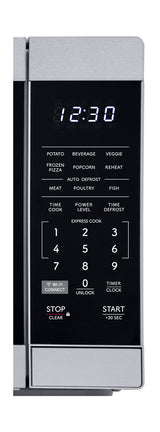 Sharp  1.1 Cu. Ft. 1000w Smart Stainless Steel Countertop Microwave Oven - Stainless Steel (SMC1169KS)