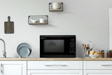 Sharp  1.4 Cu. Ft. 1100w Black Countertop Microwave Oven - Black (SMC1461KB)