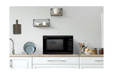 Sharp 1.4 cu. ft. 1100W Black Countertop Microwave Oven - Black (SMC1461KB)