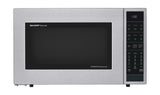 Sharp  1.5 Cu. Ft. 900w Stainless Steel Convection Countertop Microwave Oven - Stainless Steel (SMC1585KS)