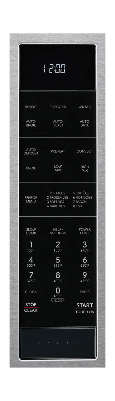 Sharp  1.5 Cu. Ft. 900w Stainless Steel Convection Countertop Microwave Oven - Stainless Steel (SMC1585KS)