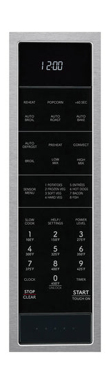 Sharp  1.5 Cu. Ft. 900w Stainless Steel Convection Countertop Microwave Oven - Stainless Steel (SMC1585KS)