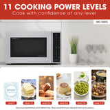 Sharp  1.5 Cu. Ft. 900w Stainless Steel Convection Countertop Microwave Oven - Stainless Steel (SMC1585KS)