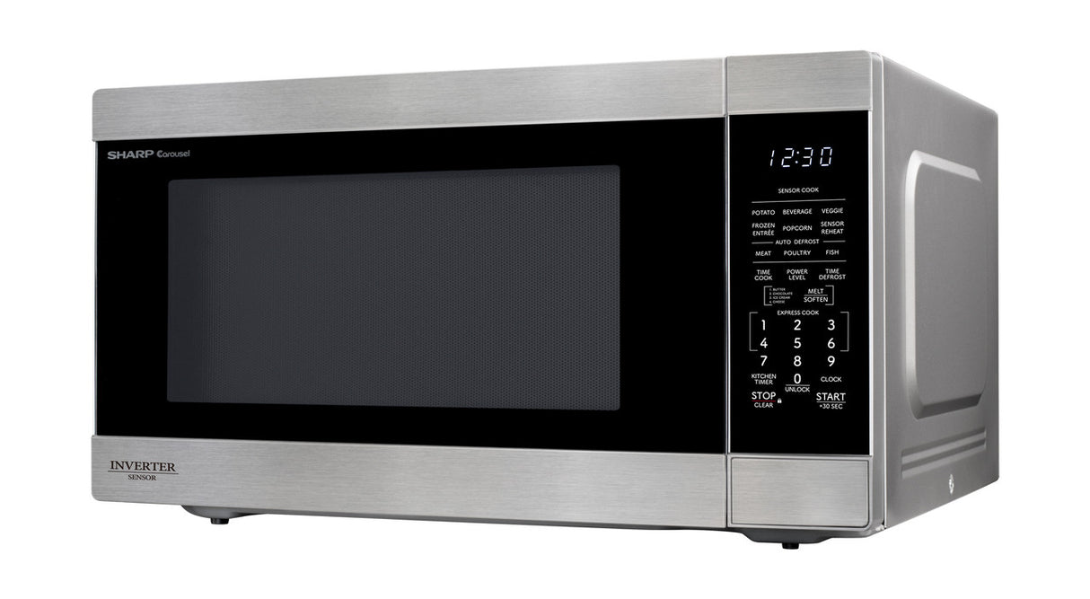 SHARP  SHARP MICRO OVEN 2.2 CF - Stainless Steel (SMC2266KS)