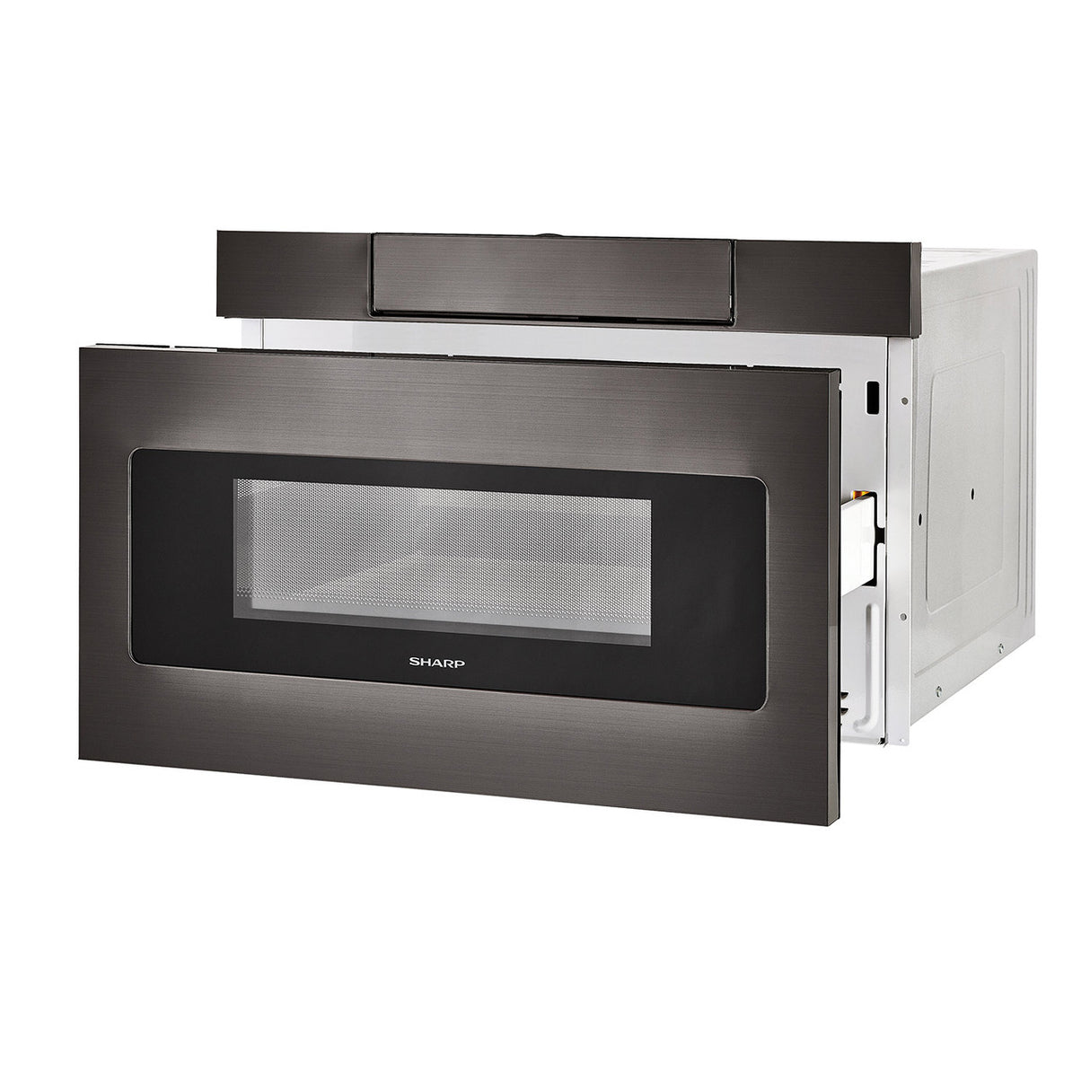 Sharp  24 In. 1.2 Cu. Ft. 950w Black Stainless Steel Microwave Drawer Oven - Black Stainless Steel (SMD2470AH)