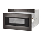 Sharp  24 In. 1.2 Cu. Ft. 950w Black Stainless Steel Microwave Drawer Oven - Black Stainless Steel (SMD2470AH)